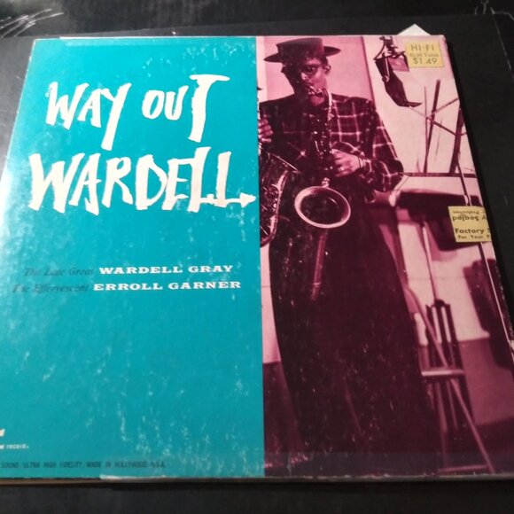 Wardell Gray – Way Out Wardell VG- Original DG Mono Crown 5004 Record 1957 JAZZ - Picture 1 of 4